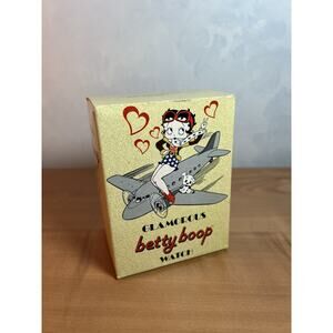 Glamorous Betty Boop Watch Patriotic With Box Watch Vintage 2004 Needs Battery